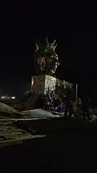 patung singo stadion kanjuruhan malang #shorts