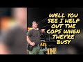 Fake Cop Busted by Security Guard & Real Cops