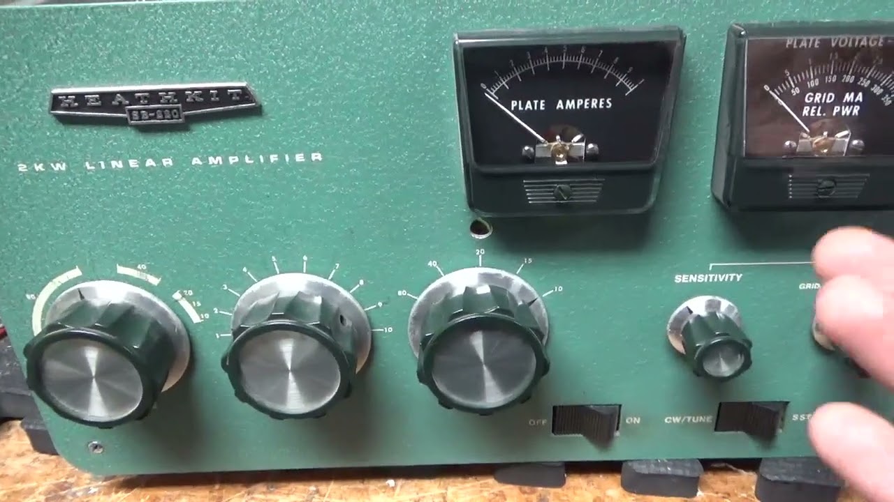 Heathkit Sb220 Repairs,Modifications, Harbach Fan, Meter Board