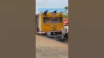 Barddhaman Howrah Local Depart At Old Emu #train #shorts