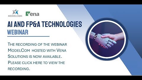 Artificial Intelligence and FP&A Technology