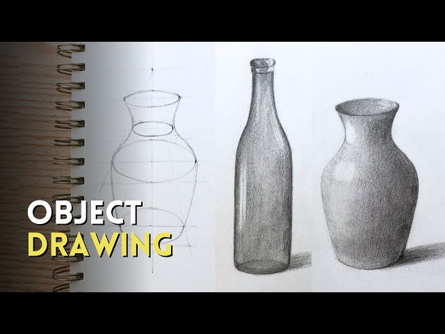 Simple Shading Object Easy Object Drawing With Pencil Shading