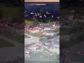 🚨VIOLENT TORNADO DEVASTATES HOMES IN STREATOR INTERCEPTED BY WXCHASING! 😱🌪️ SUB NOW! 🚨#shorts