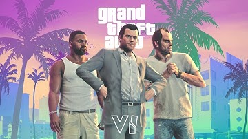 GTA VI Trailer with Franklin, Michael and Trevor 2024