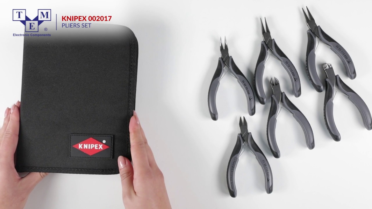 KNIPEX 002017 pliers set UNBOXING YouTube