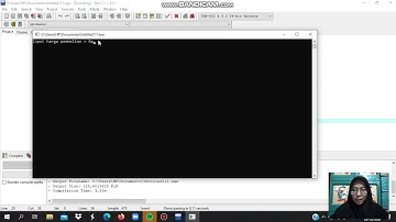 DEV C++ : INPUT TOTAL HARGA DAN DISKON