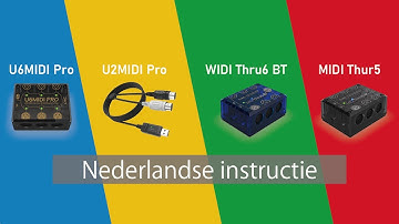 CME USB MIDI interface introducties - Nederlands