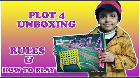Plot 4 Game Unboxing, Rules & How. to Play | Connect 4 Unboxing | Nabiya Hussain