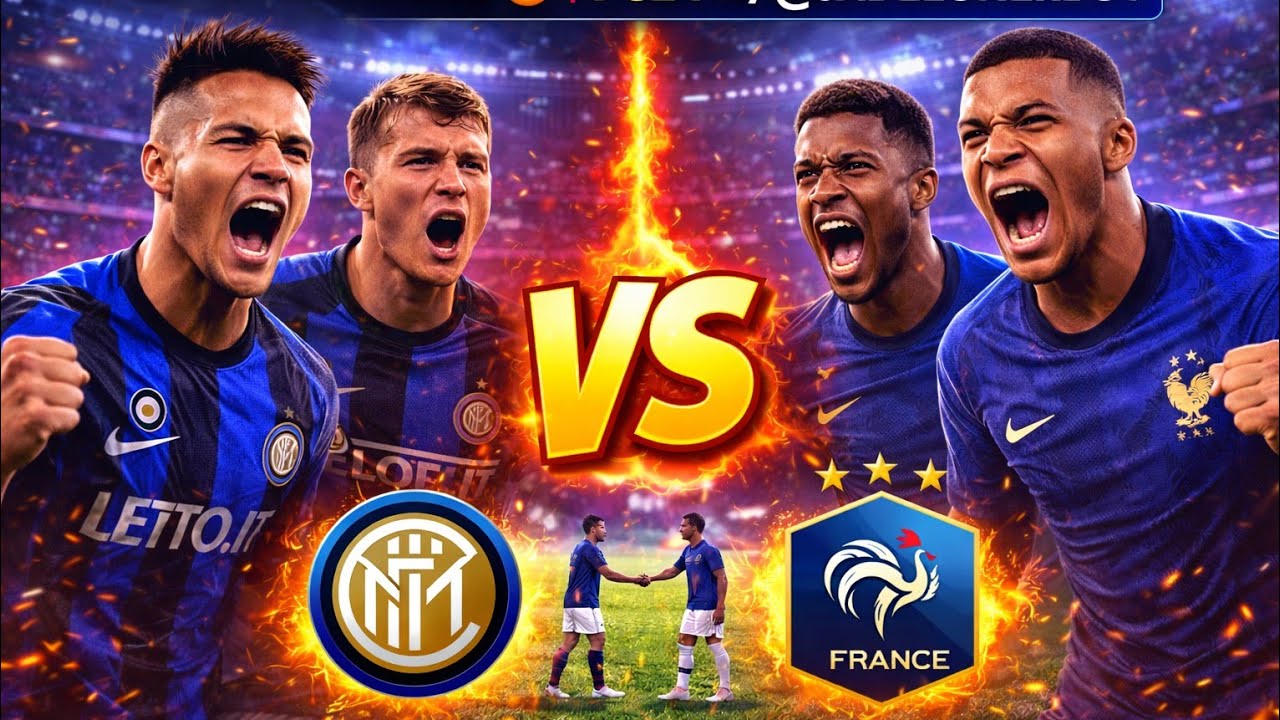 Inter vs France 2v2 😤🔥 | FC24 w/ @jADELONERBOY