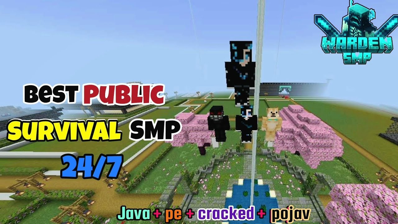 🔥 Best Public Survival SMP - 24/7⏰ – For Java & PE Players🎮 | # ...