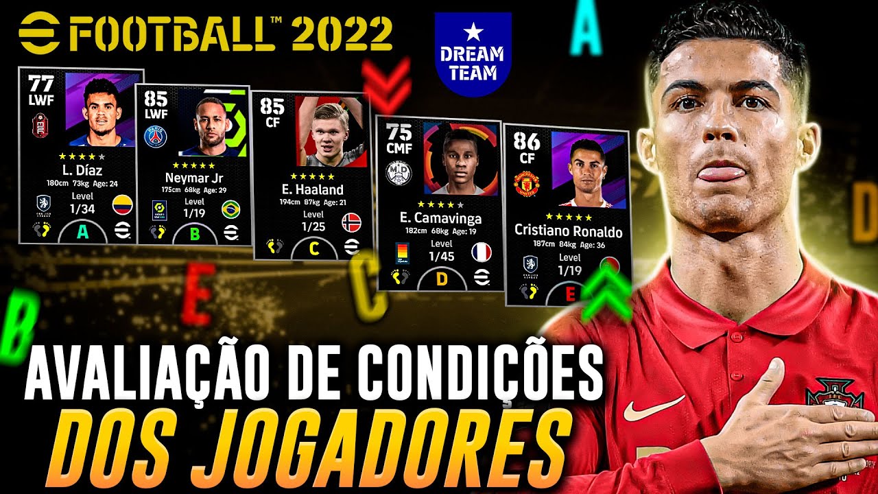 eFootball Inside - TOP 50 #eFootball 2022, 1° - 10° Vamos listar os 50 melhores  jogadores do eFootball 2022 por ordem de overall. Esses são os melhores do  1° ao 10°. Imagem das cartas disponíveis no @pesmastersite