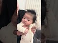 My baby grabbed his own hair and cried. #Funny #Hilarious #AwkwardMoment #BabyGrowthDiary