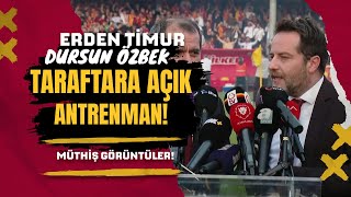 Galatasaray Şampiyonluk Sonrası, Fenerbahçe Derbisi Öncesi,Taraftara Açık Antrenman Gerçekleştirdi
