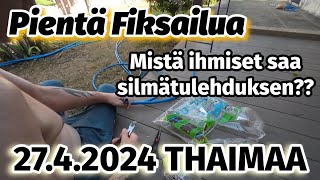 Pientä Fiksailua Ja Mietintöjä Videoiden Suhteen 27.4.2024 Thaimaa