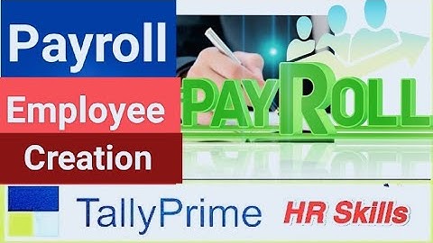 Payroll Part- 1( Employee Creation)