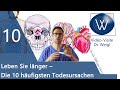 Tod & Todesursachen: Wissen Sie woran wir am häufigsten versterben? Aufpassen & länger leben 👍