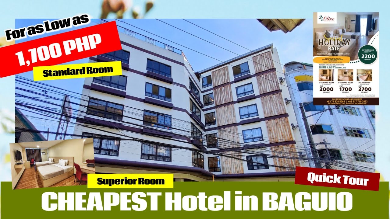 Olive Town Center and Hotel near Session Road Affordable Hotel in