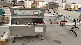 hot sales straw applicator machine, can connect with 2 sets filling machine