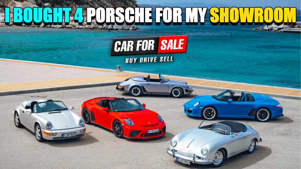 I Bought 4 Porsche For My Showroom In Car For Sale Simulator Car For