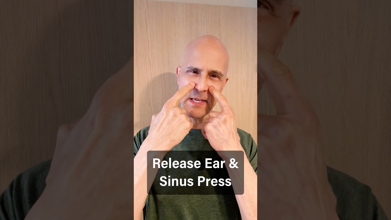 Release Ear and Sinus Pressure! #drmandell #sinus #ear #congestion