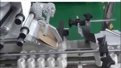 buy cheap automtic loading and unloading egg carton labeler machine