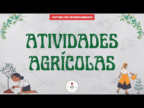 Vídeo: Quais são as atividades não agrícolas?