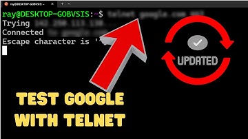 Test Google With Telnet - Redux