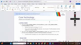 Shelly Cashman Excel 365 | Module 4: End of Module Project 2 Core Technology #shellycashman Wealth