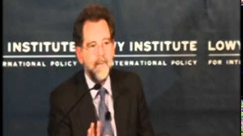 Lowy Institute - Prof Hugh White - Part 5 of 8