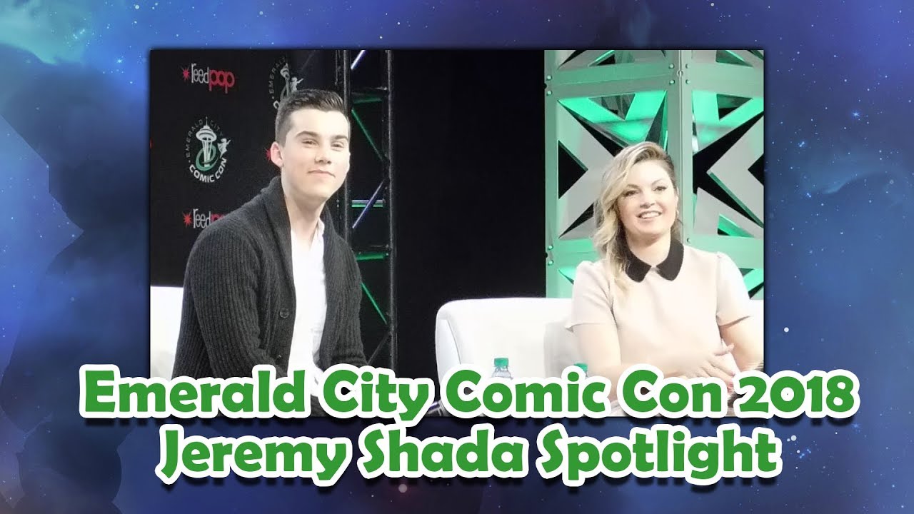 Jeremy Shada Spotlight Panel / Emerald City Comic Con 2018