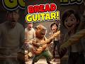 Capybara's bread guitar performance #shorts #capybara #animation