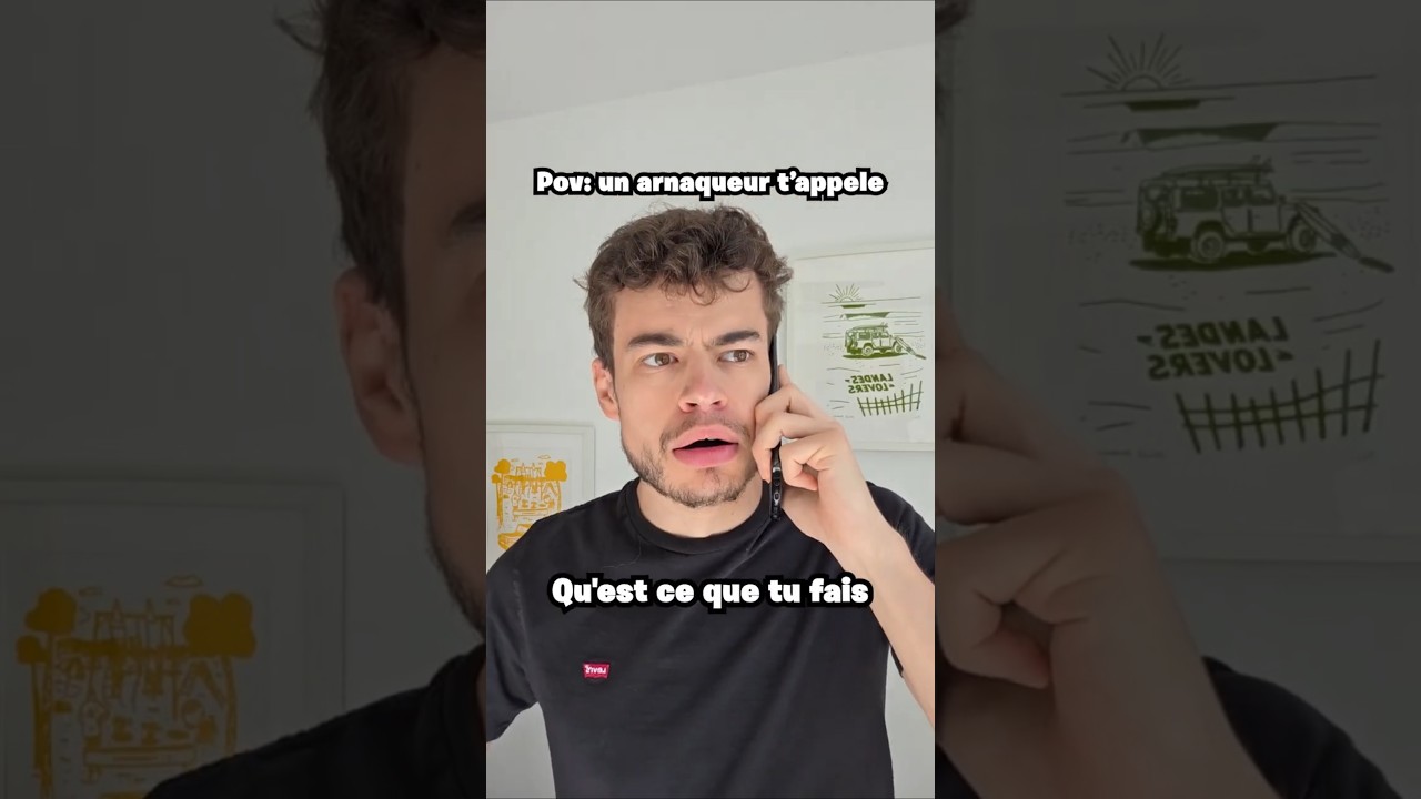Quand un arnaqueur t'appelle 😂