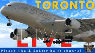 🔴 LIVE MONDAY MORNING Toronto Pearson Airport (YYZ) ✈️ | Real-Time Airport Operation | HD