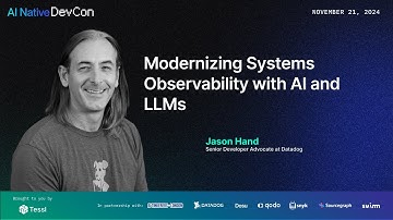 Modernizing Systems Observability with AI and LLMs with Jason Hand