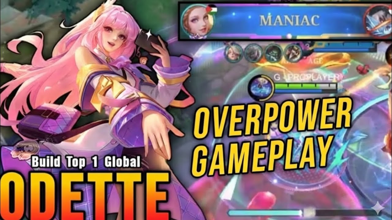 ODETTE Agressive gameplay ||Moba legends 5 vs 5