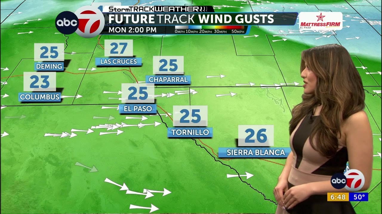 ABC-7 StormTrack Weather: Calm Monday, unsettled weather by end of week ...