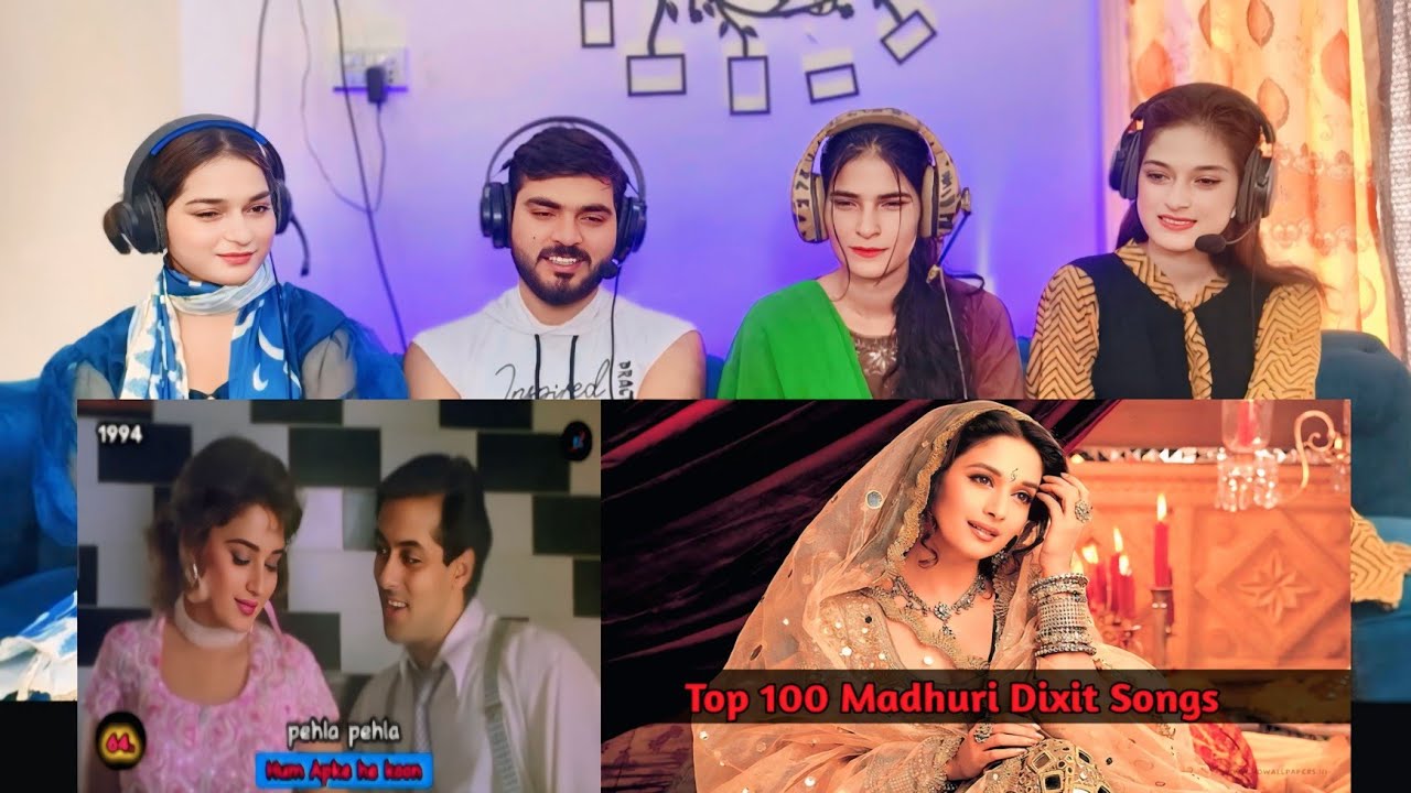 Top 100 songs of Madhuri Dixit (1984-2024) Reaction