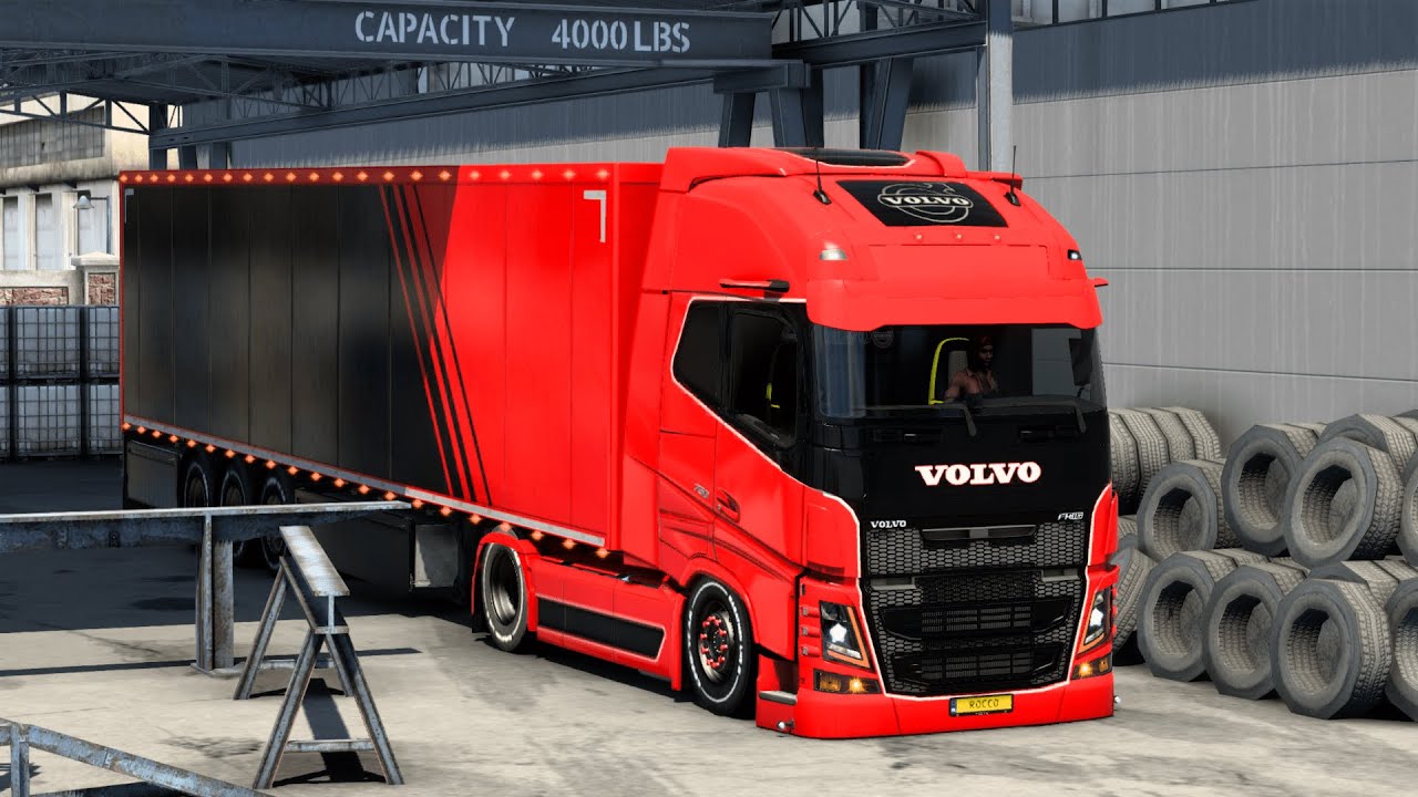 ETS 2 | MODIFIED VOLVO FH MIRROR CAM DRIVE