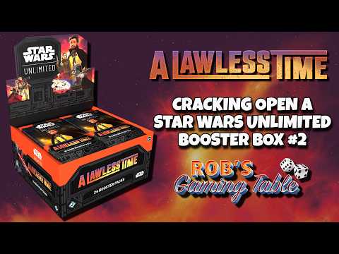 Star Wars Unlimited: A Lawless Time Booster Display Unboxing No. 2