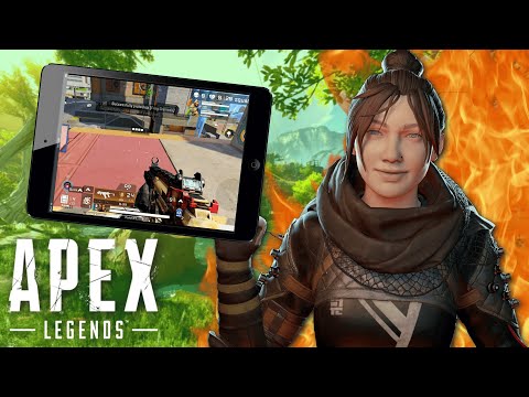 APEX LEGENDS MOBILE GAMEPLAY!! (my first game)