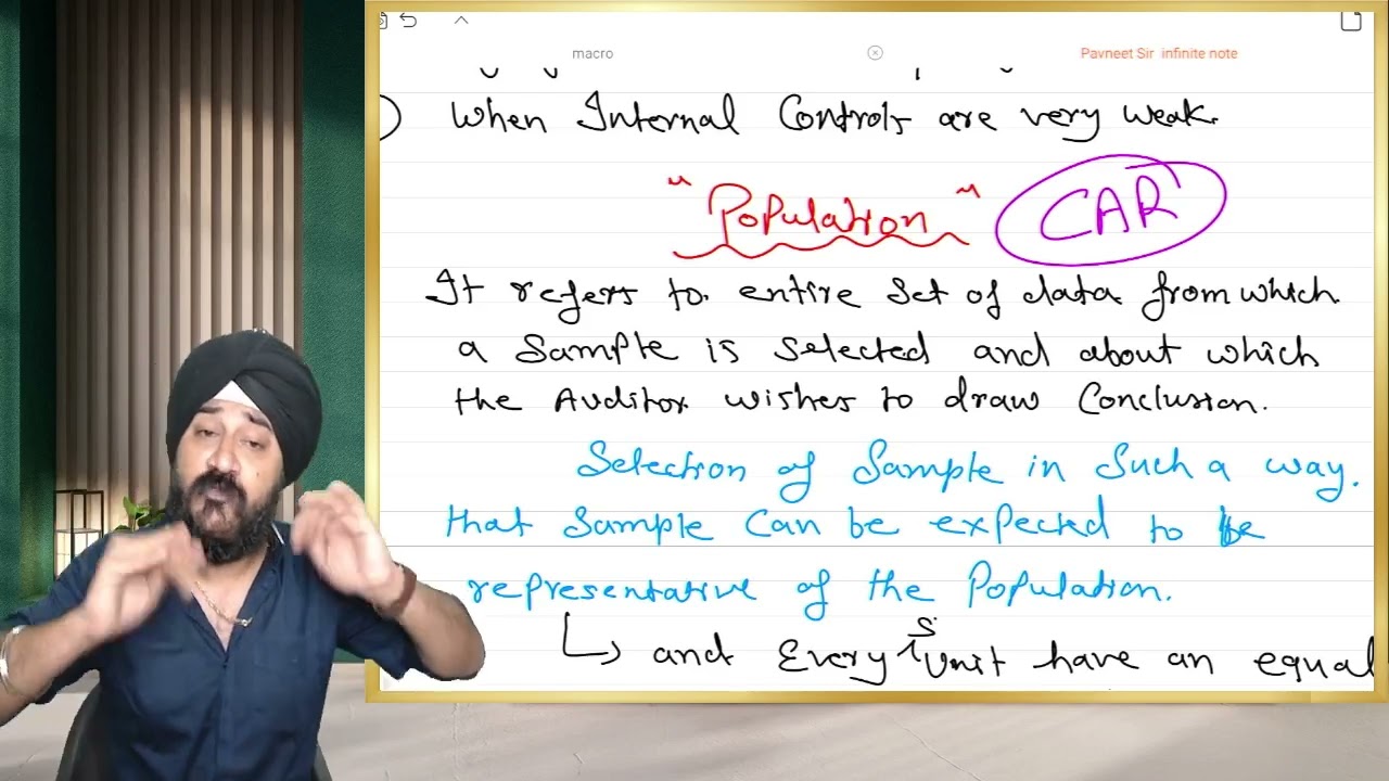 SA 530 AUDIT SAMPLING Revision Session