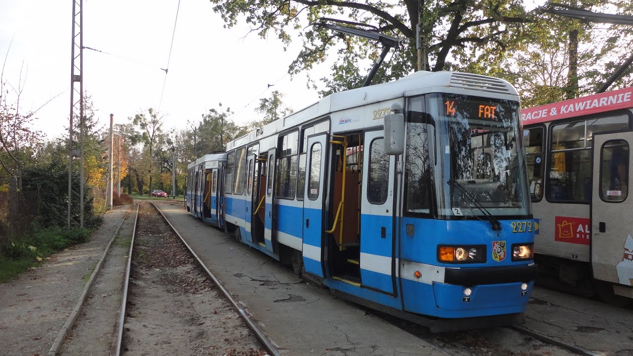 105NWr MPK WROCŁAW 2272-2273 - Linia 14