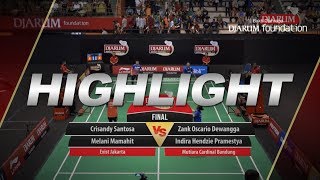 Crisandy Santosamelani Mamahit Exist Jakarta Vs Zank Oscarioindira H. Mutiara Cardinal Bandung