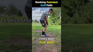 Ranking Funniest Glof Fails! 🤣