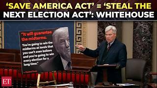 ‘Steal Midterms Act’: Whitehouse EXPOSES Trump’s SAVE AMERICA ACT made for creepy billionaires