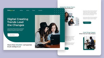 UI UX Design- Digital Marketing Website Design - Adobe Photoshop - Fazil Studio