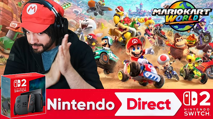 REACCIÓN al SWITCH 2, Mario Kart WORLD y más!!! - Nintendo DIRECT - ZetaSSJ
