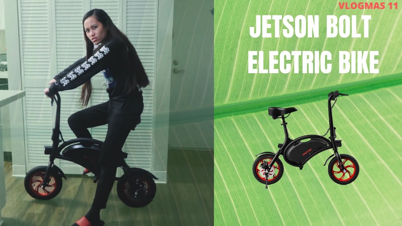 jetson bolt folding electric scooter