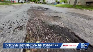 Milwaukee adds Saturday shifts to address pothole crisis
