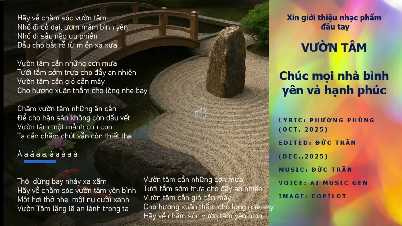 SONG: Vườn Tâm Edit (The Garden of Your Soul)